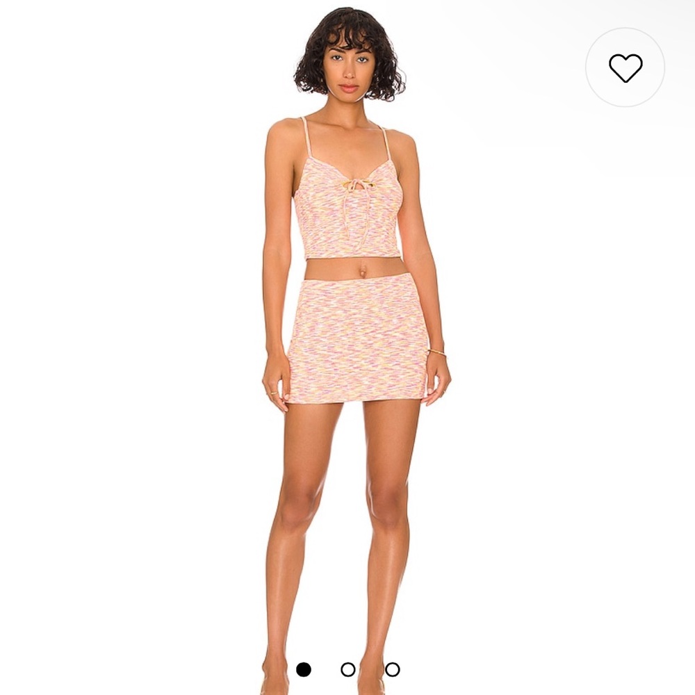 Two piece skirt set